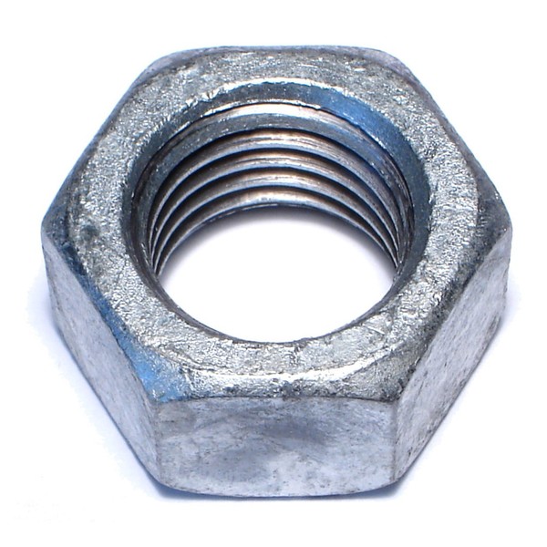 Midwest Fastener Hex Nut, 7/8"-9, Steel, Hot Dipped Galvanized, 25 PK 51163